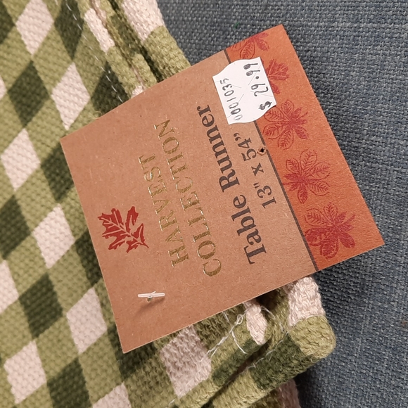 Runner 54" Thanksgiving Farmhouse Dining Table Buffet Blessed Pumpkin Fall - Picture 5 of 5